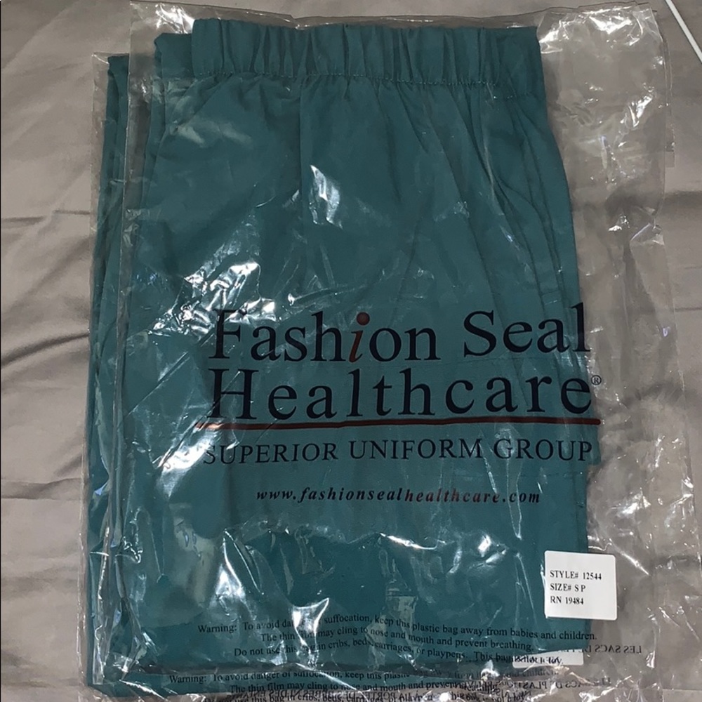 Fresenius Kidney Care straight leg scrub pants